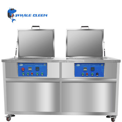 Double Tank Ultrasonic Cleaner 264L สำหรับฮาร์ดแวร์ชิ้นส่วนยานยนต์พลาสติก