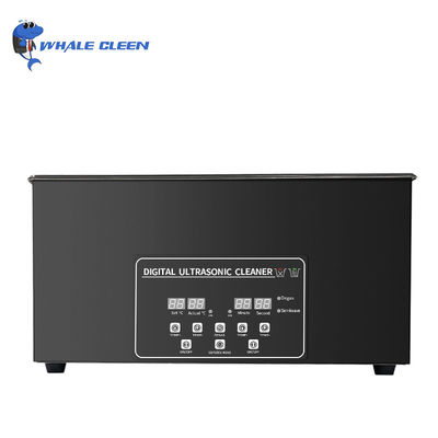 สีดำ 20 ลิตร Ultrasonic Cleaner Digital Control 420W Semiwave Degas Cleaning Machine