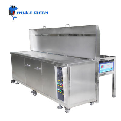 SUS304 Tank 3KW เครื่องทำความสะอาดลูกกลิ้ง Anilox อัลตราโซนิกพร้อมฮีตเตอร์