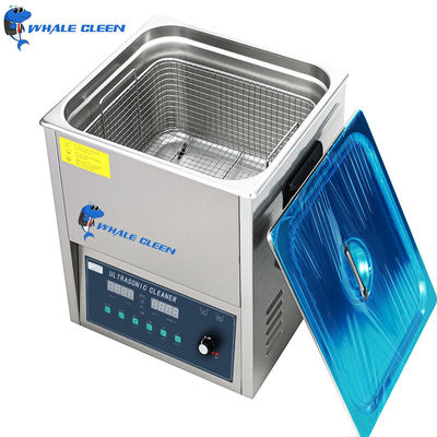 14.5L Blue Whale Digital Ultrasonic Cleaner 20-80C พื้นผิวเว้าปรับได้