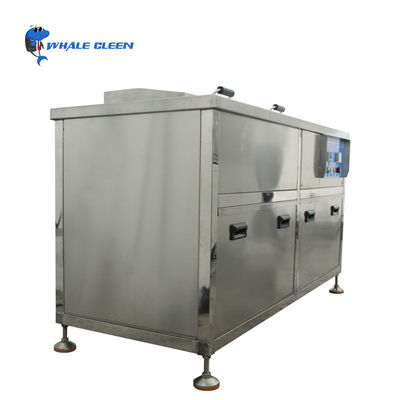 เครื่องทำความสะอาดอัลตราโซนิกอุตสาหกรรมสองถัง 960L สำหรับชิ้นส่วนขนาดใหญ่