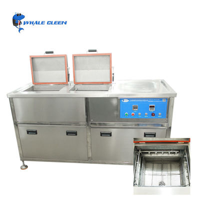 88L Industrial Ultrasonic Parts Cleaner เครื่องฉีดน้ำแรงดันสูงพร้อมถังสองถัง