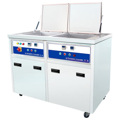 LanJ-2018 เครื่องทําความสะอาด ultrasonic อุตสาหกรรมที่มีถังเหล็กไร้เหล็ก 61L และพลังงาน 2400W