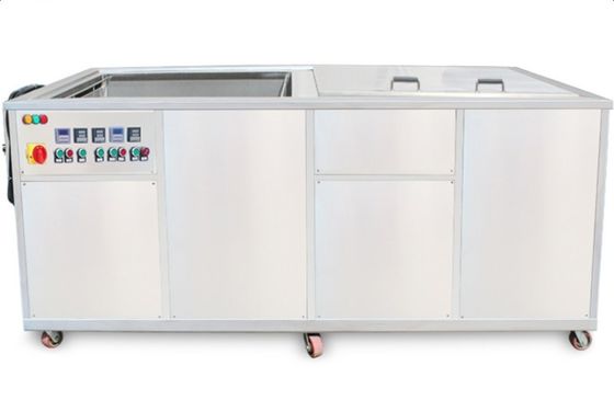 สามถัง 135L เครื่องทําความสะอาด ultrasonic สําหรับการทําความสะอาดเครื่องฉีดรถยนต์และอะไหล่รถยนต์