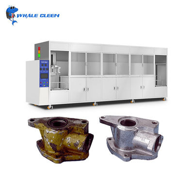 การทําความสะอาดอุตสาหกรรมด้วยเสียงฉีด ultrasonic ประสิทธิภาพสูงหลายถัง สําหรับอุตสาหกรรมแม่นยํา