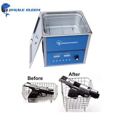 ชิ้นส่วนอาวุธปืนเครื่องทำความสะอาดปืนอัลตราโซนิก 30L SUS304 ถัง 600W Ultrasonic Power