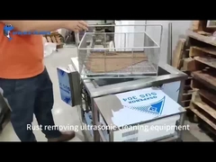 เครื่องทําความสะอาด ultrasonic 3 ขั้นตอนอุตสาหกรรมที่มีจอดิจิตอลและความร้อน (4.5kW)